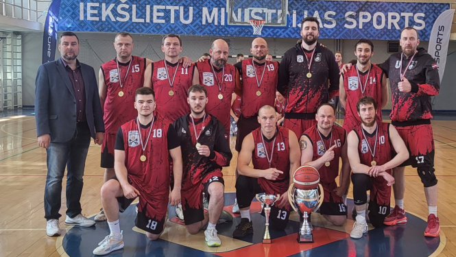 Iekšlietu ministrijas 2026.gada čempionāta sacensību basketbolā uzvarētāju komanda
