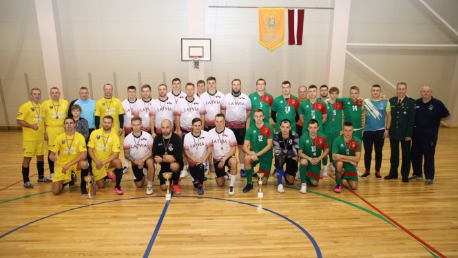 Iekšlietu ministrijas čempionāta sacensības telpu futbolā
