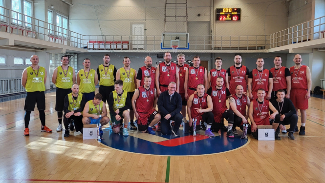 Valsts policijas čempionāta sacensības basketbolā dalībnieki