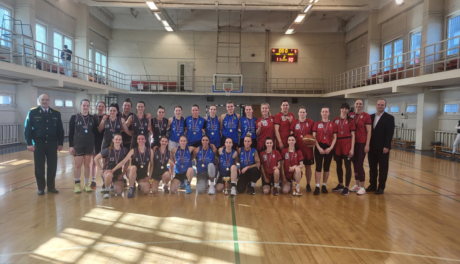 Iekšlietu ministrijas atklātā čempionāta sacensībās basketbolā sievietēm  