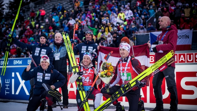 FOTO: Latvijas biatlona federācija
