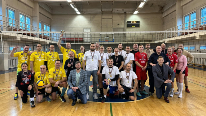 Valsts policijas čempionāta sacensību volejbolā kopbilde