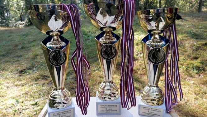 Iekšlietu ministrijas atklātā čempionāta sacensībās krosā uzvar  Valsts policijas komanda
