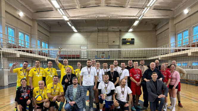 Valsts policijas čempionāta sacensību volejbolā kopbilde