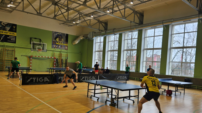 Iekšlietu ministrijas čempionāta sacensībās galda tenisā  uzvar Valsts robežsardzes komanda