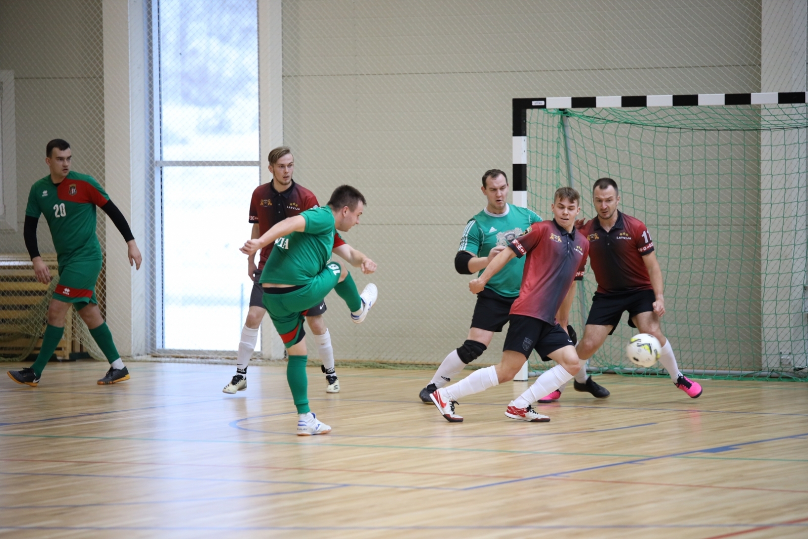 Iekšlietu ministrijas čempionāta sacensības telpu futbolā