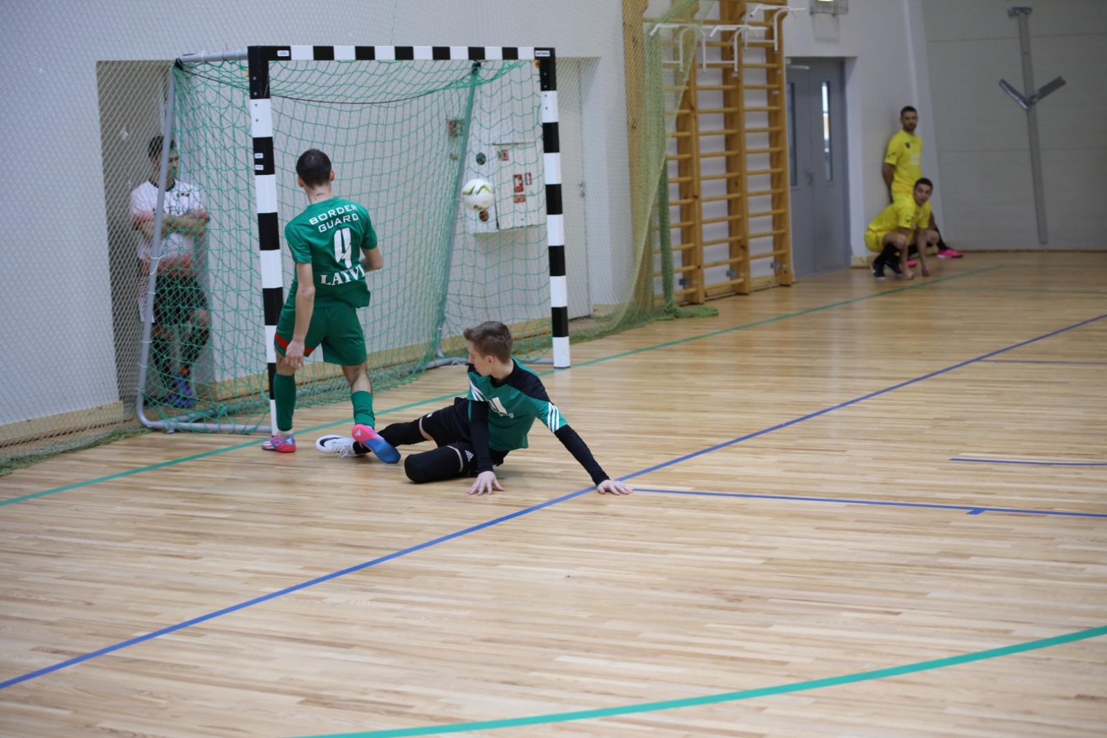 Iekšlietu ministrijas čempionāta sacensības telpu futbolā