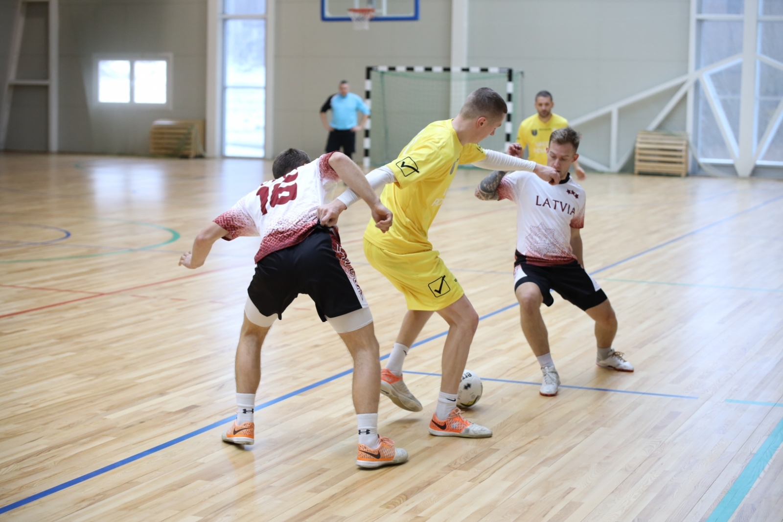 Iekšlietu ministrijas čempionāta sacensības telpu futbolā