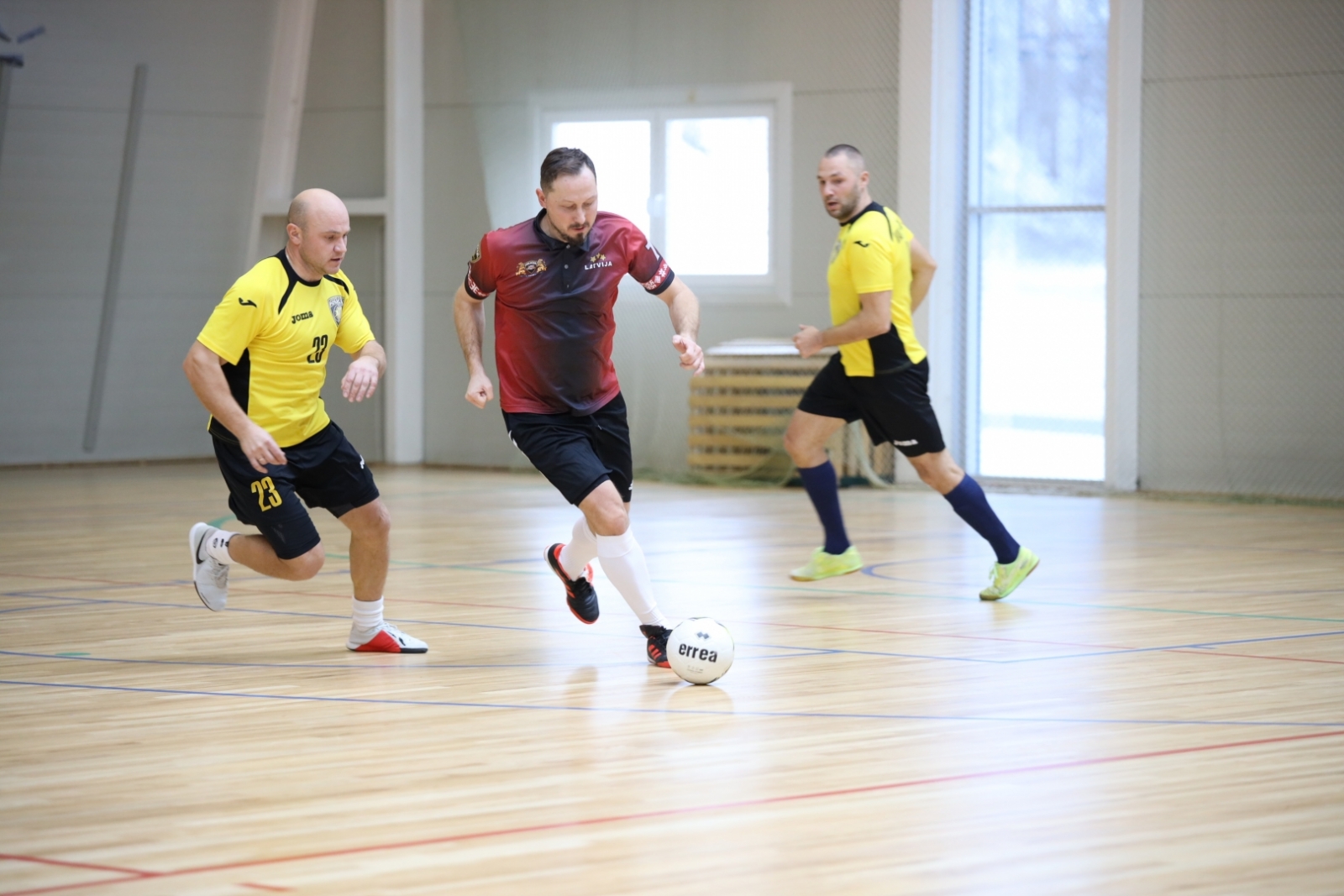 Iekšlietu ministrijas čempionāta sacensības telpu futbolā