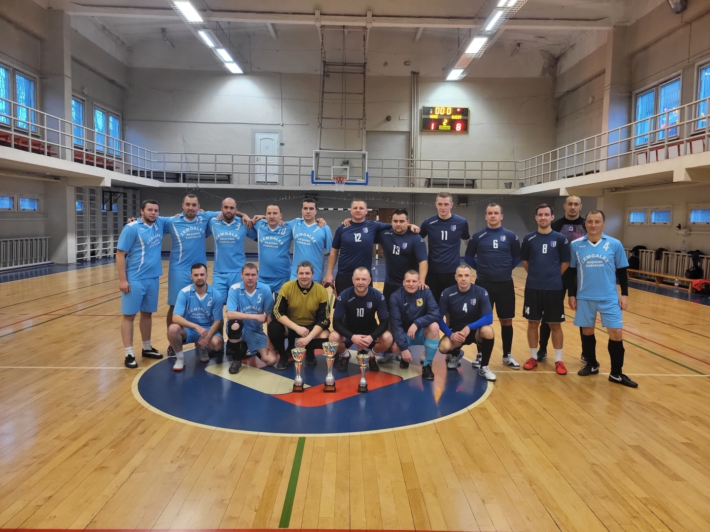 Valsts policijas čempionāta sacensībās futbolā telpās