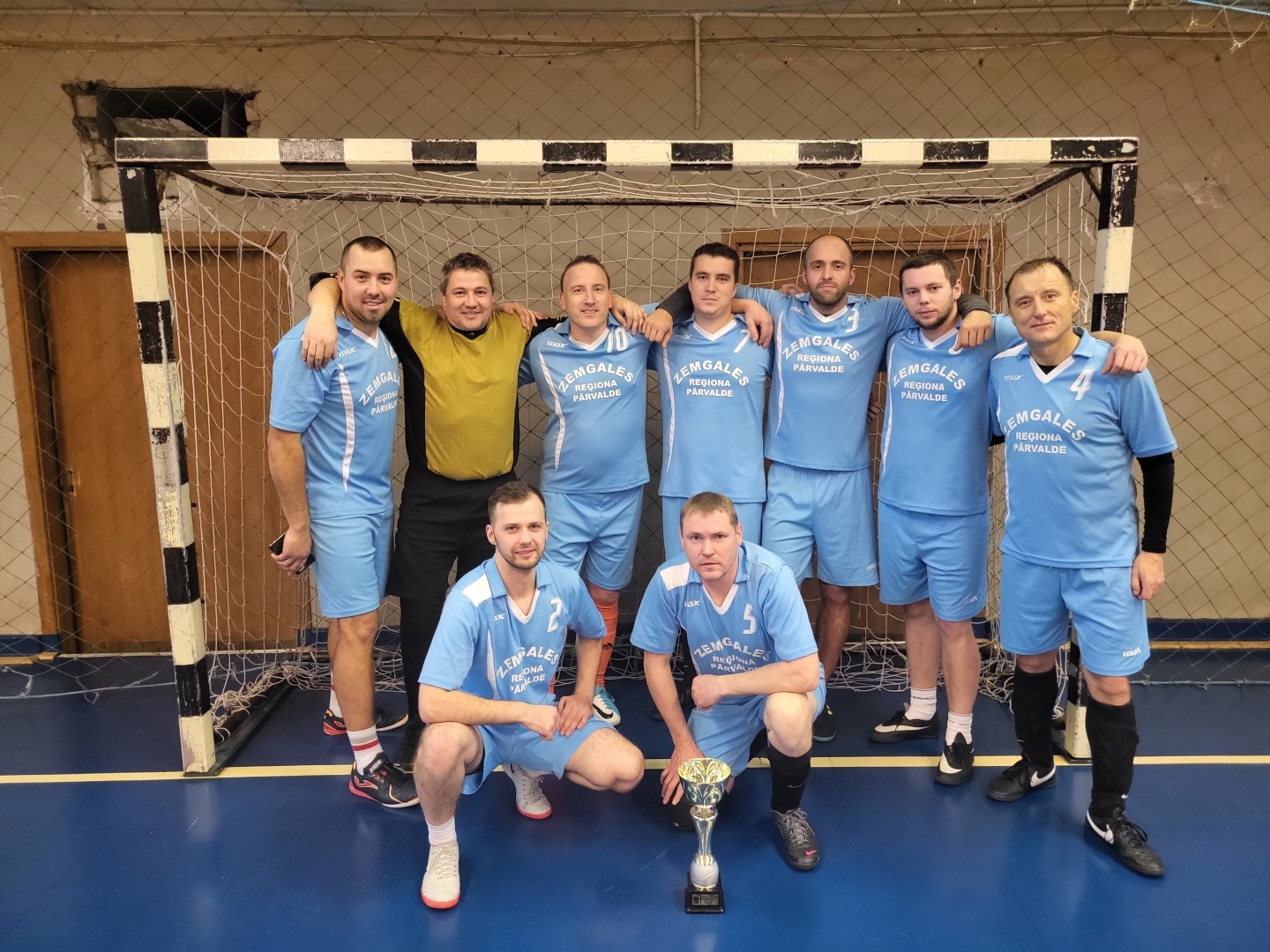 Valsts policijas čempionāta sacensībās futbolā telpās