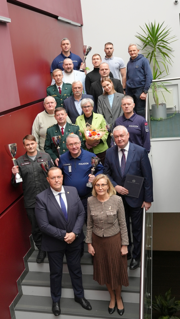 Iekšlietu nozares sporta čempionātu laureātu apbalvošana