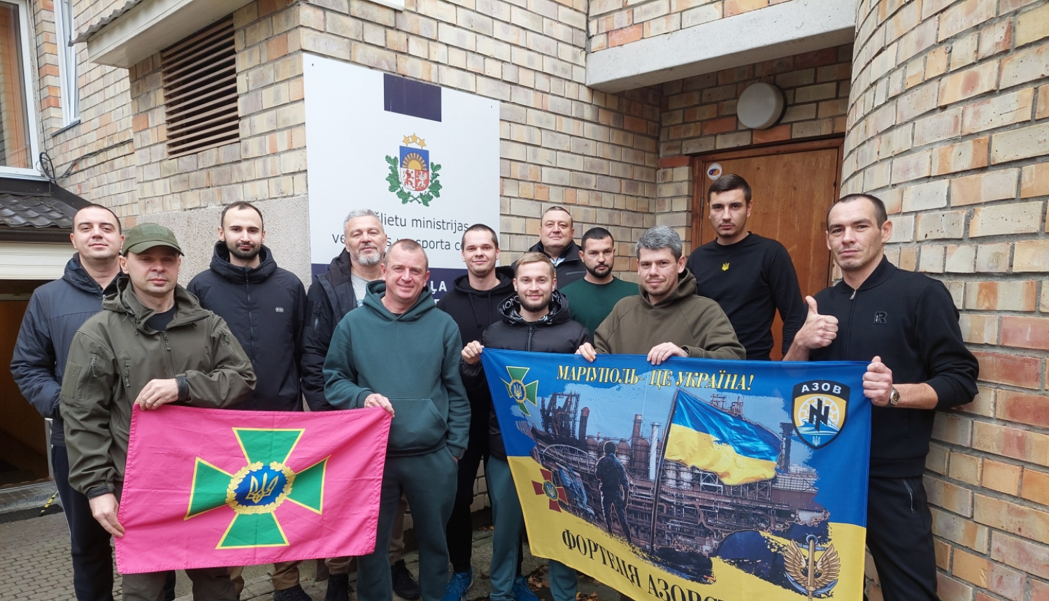 Ukraiņu grupa nodaļā Dzintari