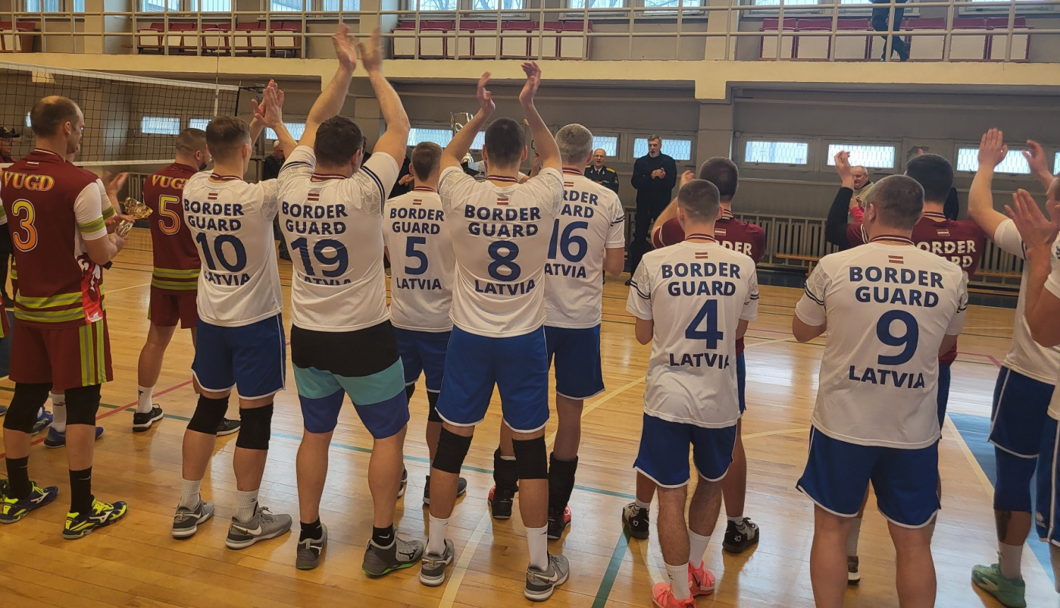 Iekšlietu ministrijas čempionāta sacensībās volejbolā 