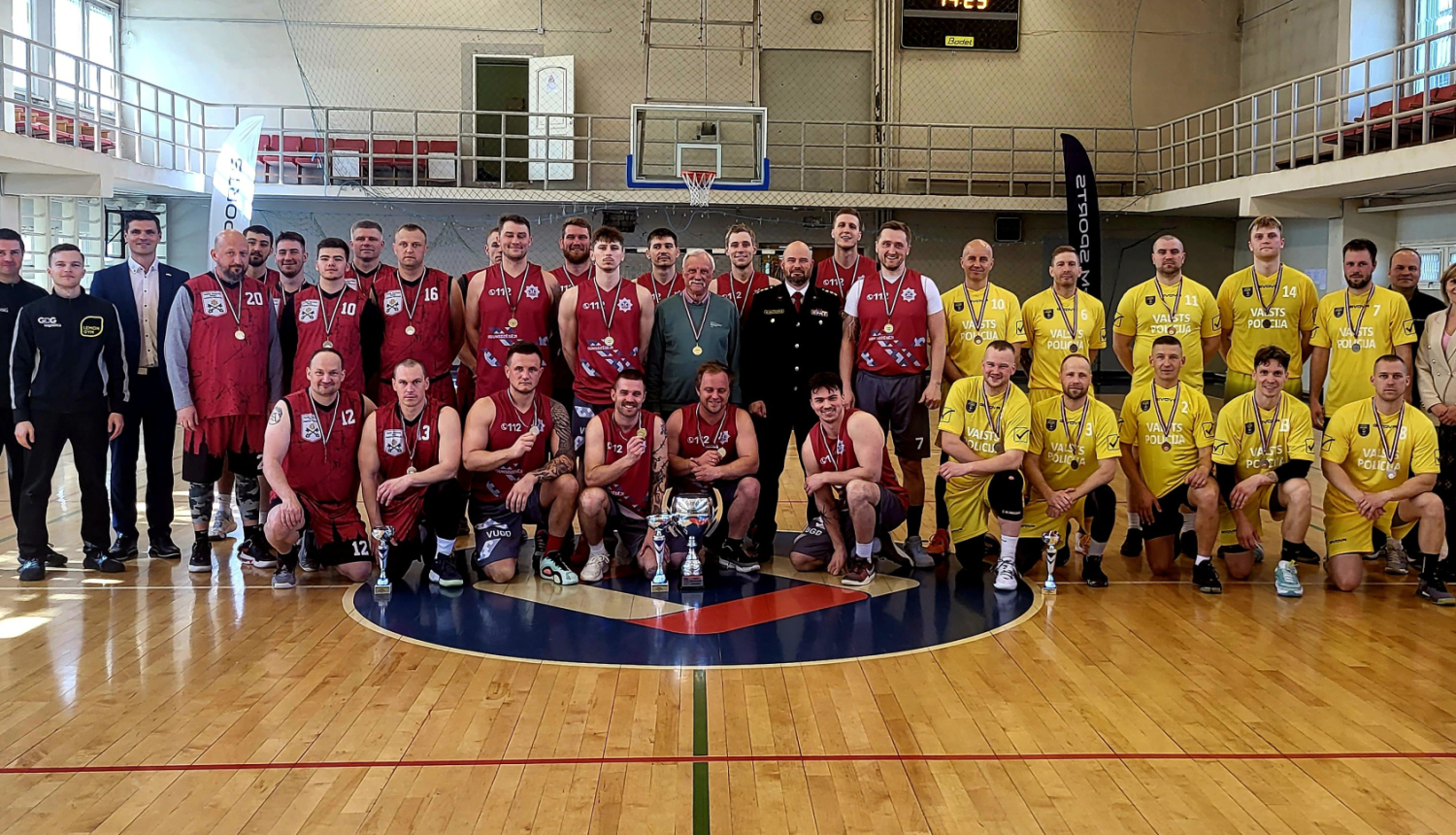 Iekšlietu ministrijas čempionāta sacensības basketbolā