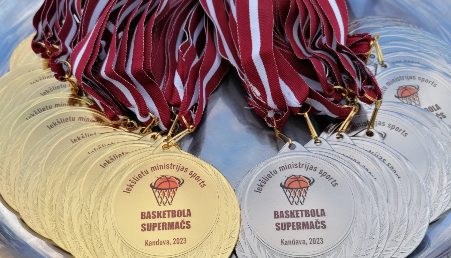 Basketbola Supermača sudraba un zelta medaļas