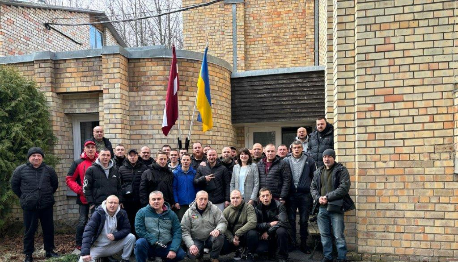 Ukrainas Valsts robežsardzes dienesta amatpersonas Iekšlietu ministrijas veselības un sporta centra nodaļā "Dzintari"