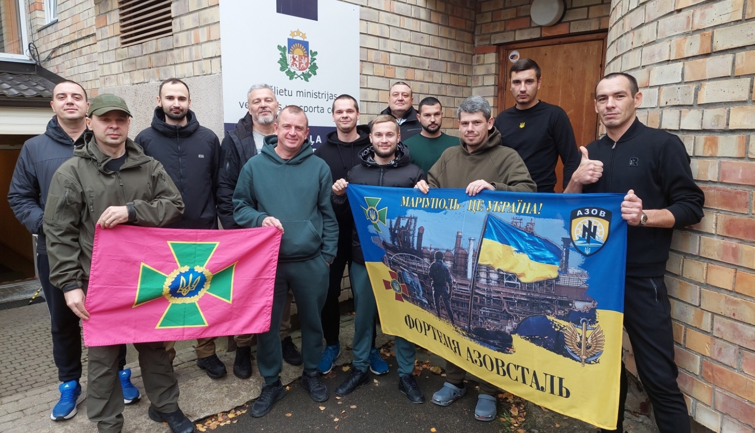 Ukraiņu grupa nodaļā Dzintari