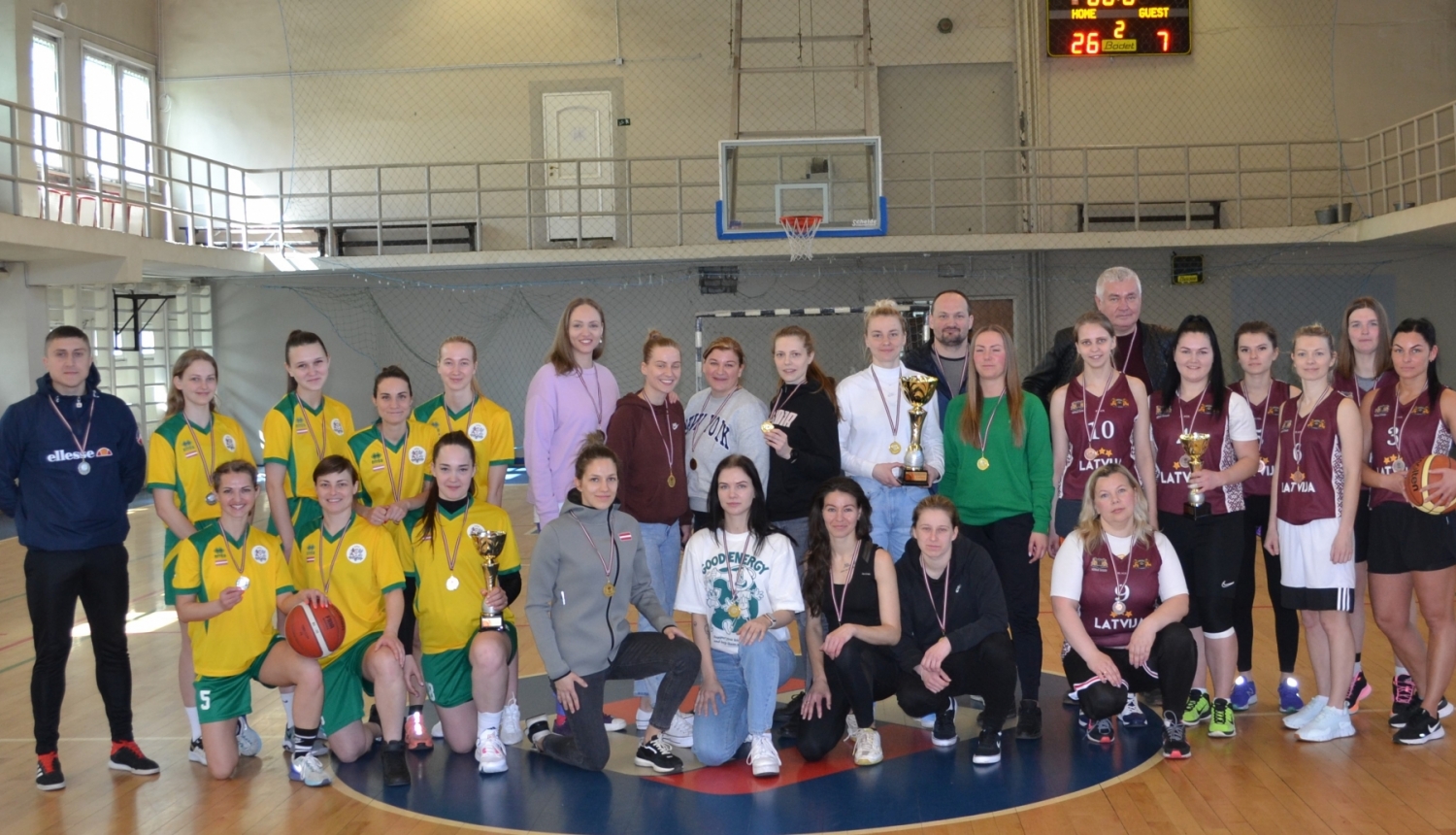 Iekšlietu ministrijas atklātā čempionāta basketbolā sacensības (sievietes)